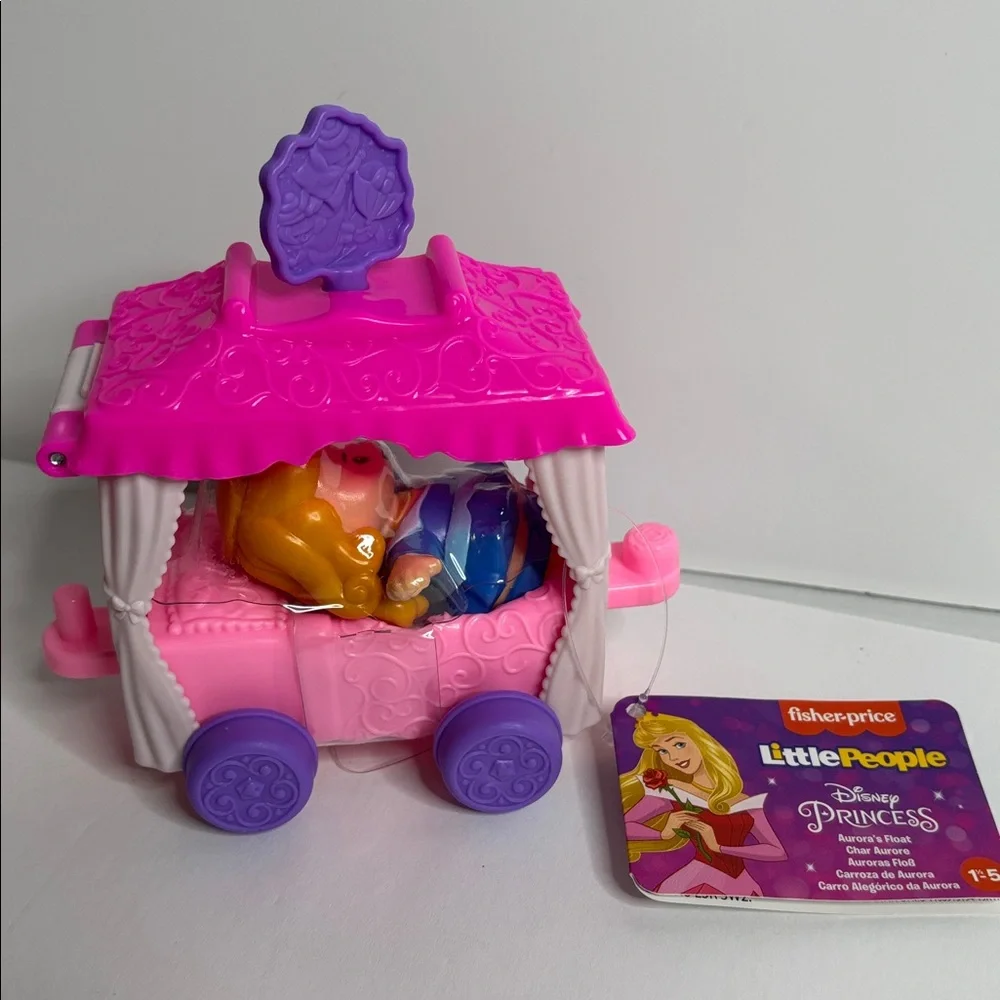 โจ NWT Bundle Lot Disney Fisher-Price Little People Parade Princess Floats โจ - Picture 11 of 11
